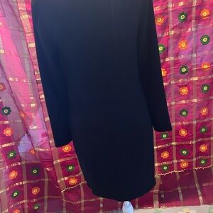 TRINA TURK Murasaki Long Sleeve Sequin Bow Dress In Black Size 2